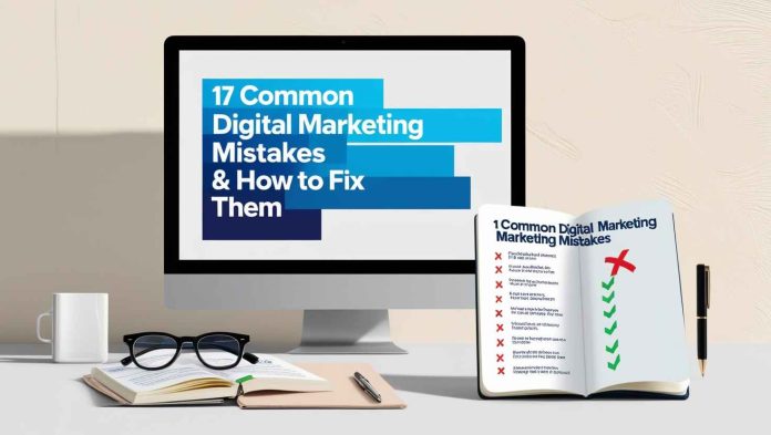 What's the biggest mistake digital marketers make? What is the main problem of digital marketing? What is one of the biggest mistakes a marketer can make when it comes to digital marketing? What is the failure rate of digital marketing?